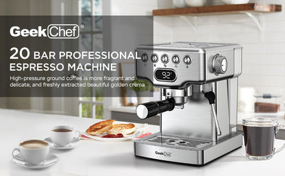 Geek Chef Espresso Machine Be Up For Life