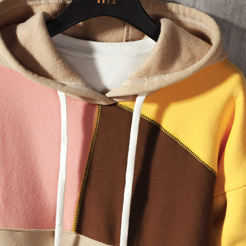 Fleece-lined Thick Casual Hoodie Be Up For Life