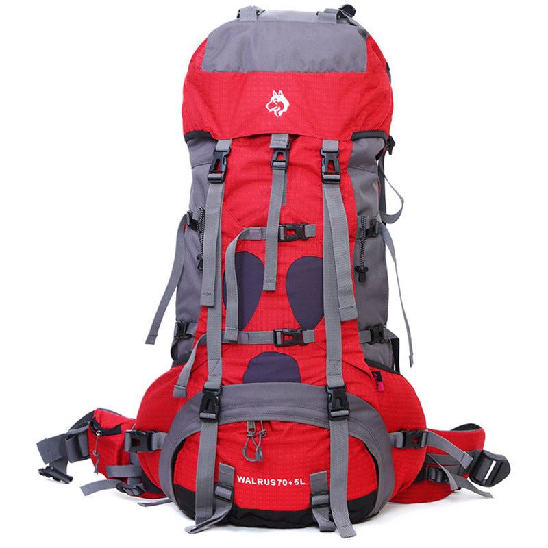 Nylon Heavy Duty Mountaineering Backpack BEUPFORLIFE.com