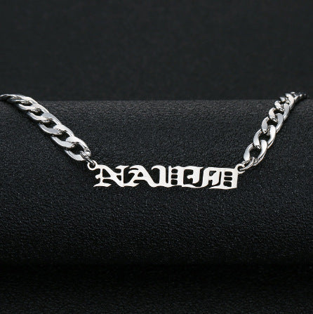 Name plate necklace - BEUPFORLIFE.com