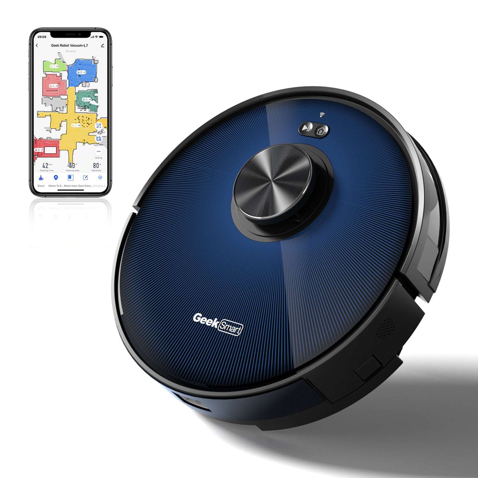 Geek Smart L7 Robot Vacuum Cleaner And Mop