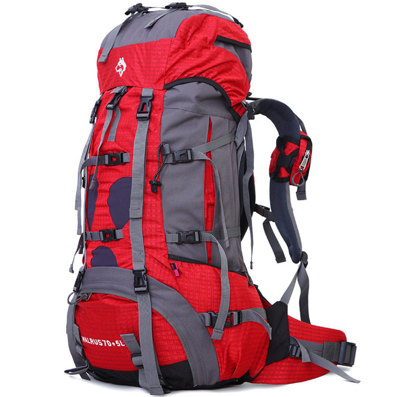 Nylon Heavy Duty Mountaineering Backpack BEUPFORLIFE.com