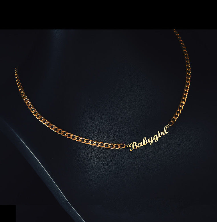Name plate necklace - BEUPFORLIFE.com