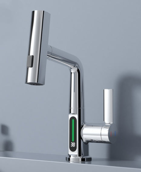 Digital Display Faucet w/ Rotation Be Up For Life