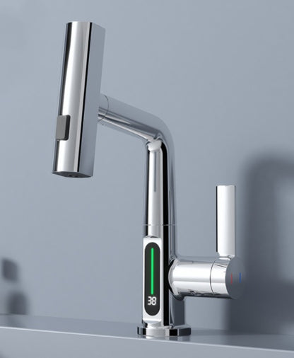 Digital Display Faucet w/ Rotation Be Up For Life