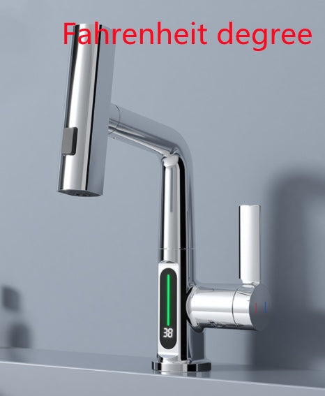 Digital Display Faucet w/ Rotation Be Up For Life