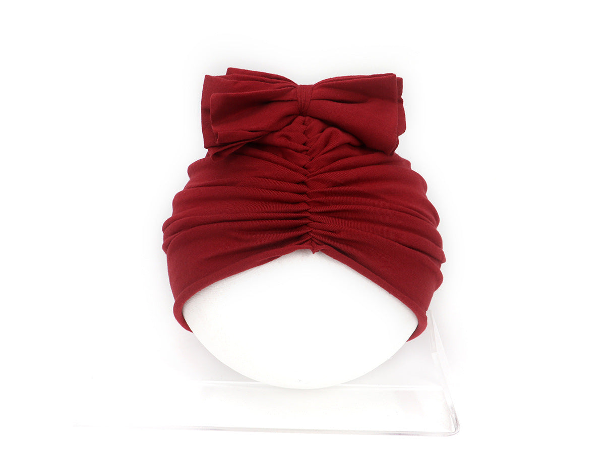 Cute Baby Hat Newborn Soft Baby Girl Hat Turban Infant Toddler Baby Cap Bonnet Headwraps - BEUPFORLIFE.com