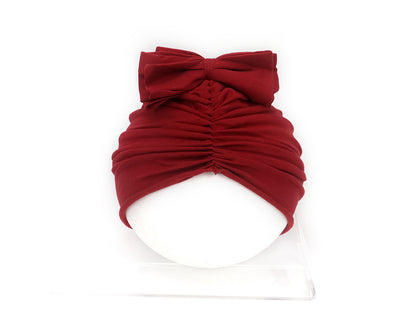 Cute Baby Hat Newborn Soft Baby Girl Hat Turban Infant Toddler Baby Cap Bonnet Headwraps - BEUPFORLIFE.com