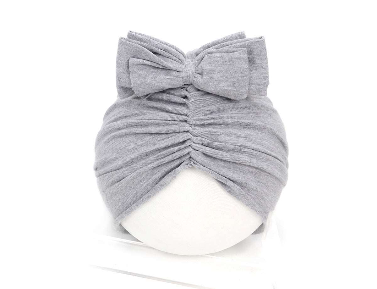 Cute Baby Hat Newborn Soft Baby Girl Hat Turban Infant Toddler Baby Cap Bonnet Headwraps - BEUPFORLIFE.com