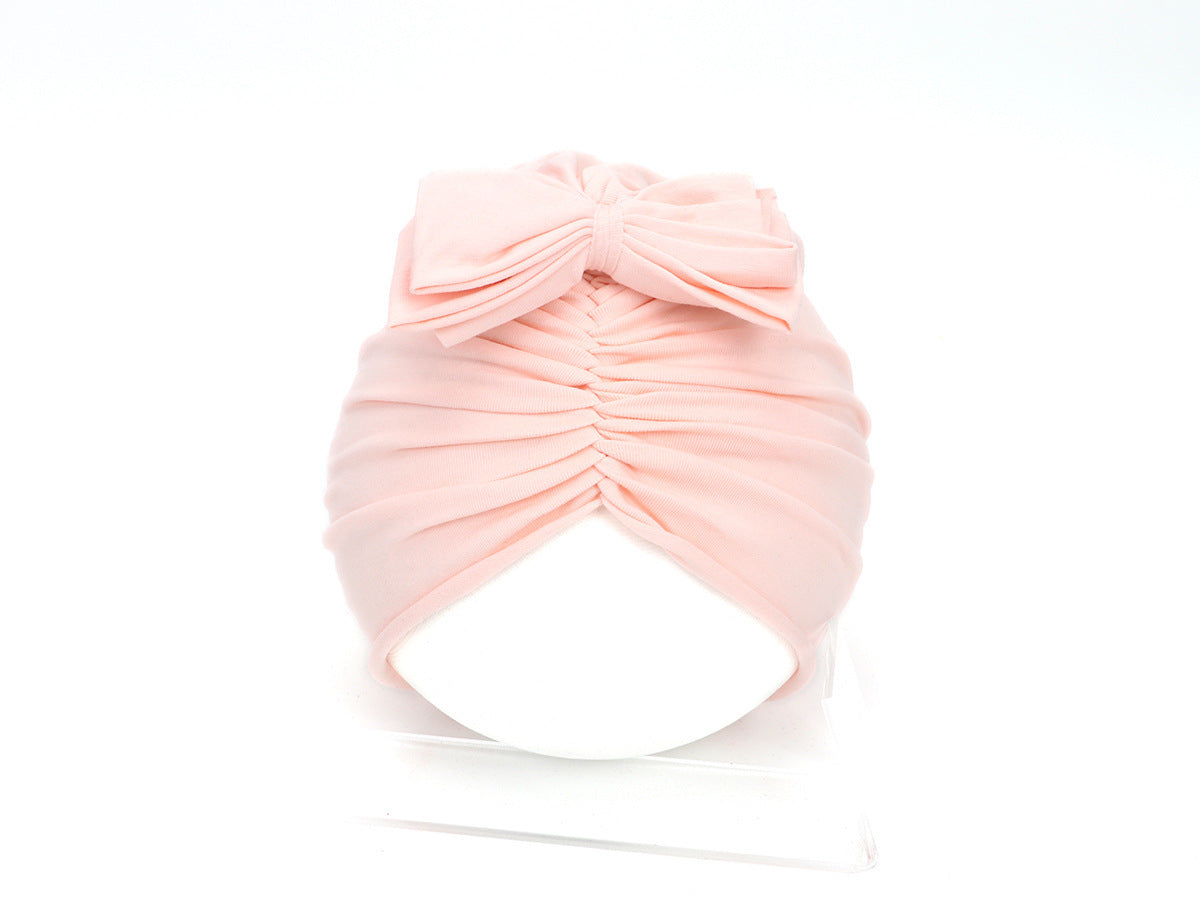 Cute Baby Hat Newborn Soft Baby Girl Hat Turban Infant Toddler Baby Cap Bonnet Headwraps - BEUPFORLIFE.com