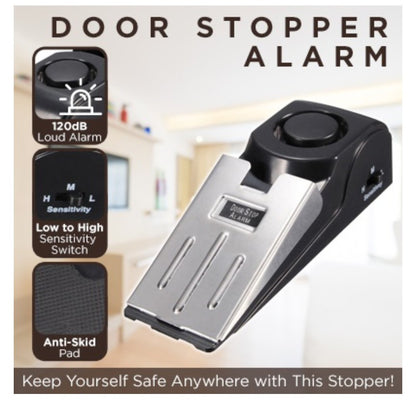 Electronic Door Stopper Burglar Alarm - BEUPFORLIFE.com