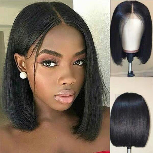 Brazilian Black Human Hair Wig Be Up For Life