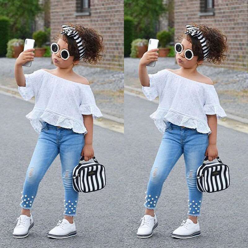 Girls Shirt & Pants set - BEUPFORLIFE.com