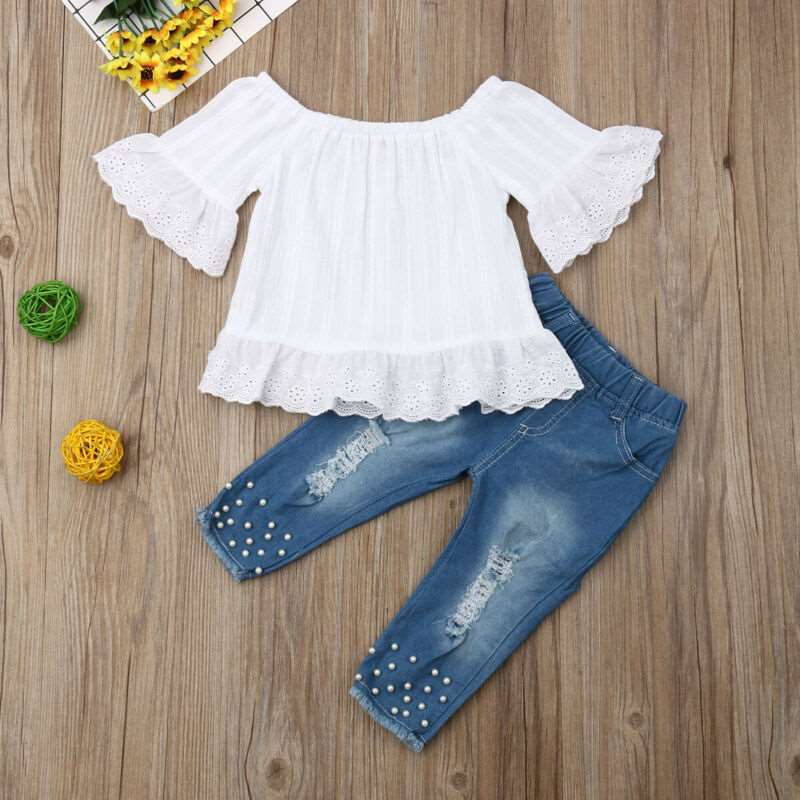 Girls Shirt & Pants set - BEUPFORLIFE.com