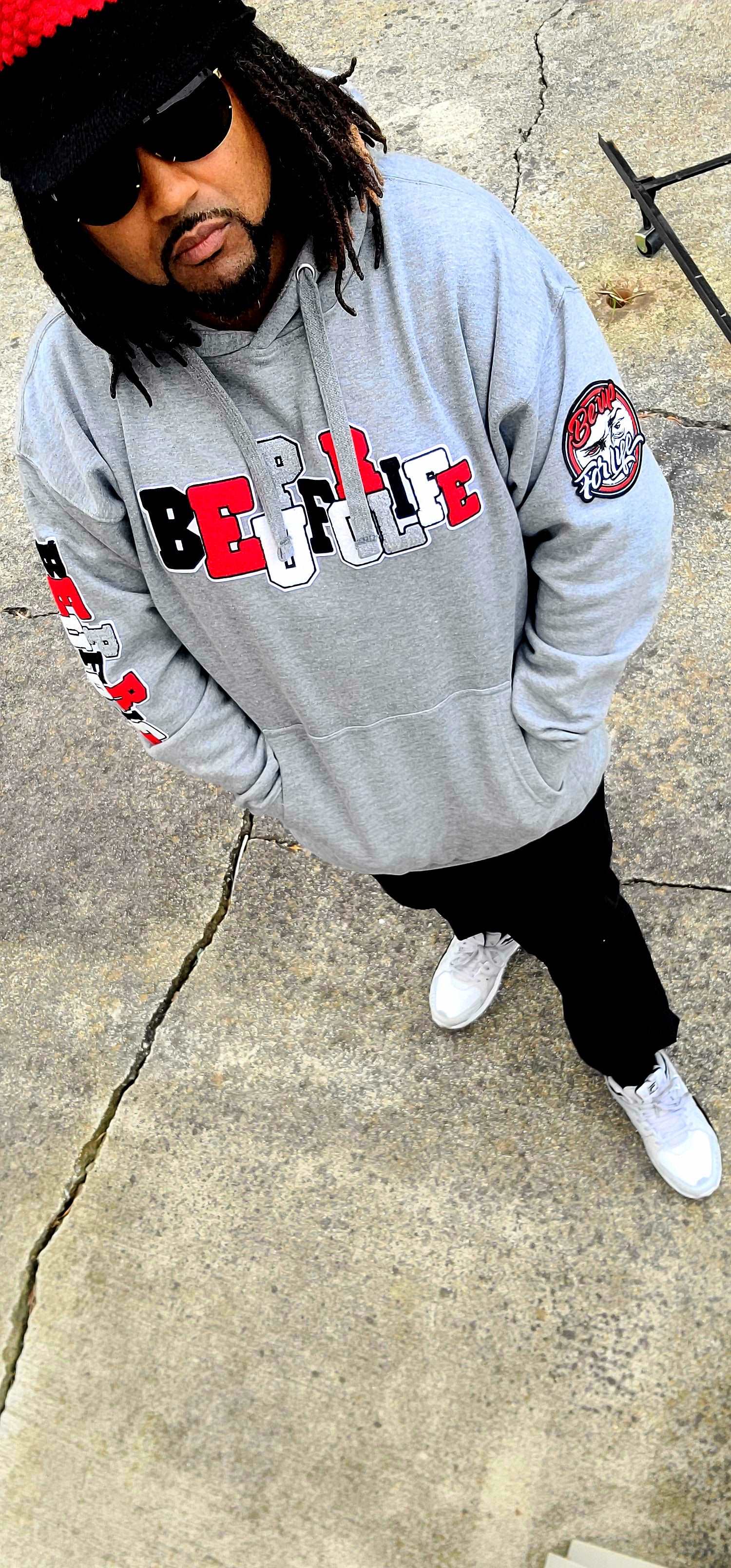 BE UP Hoodie - 2nd Gen. Chenille Patch