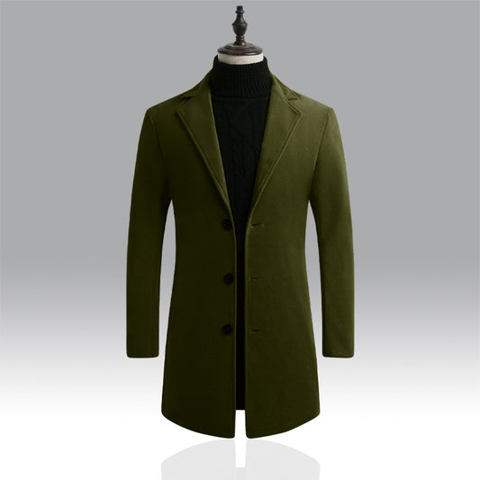 Men's Long Trench Coat Be Up For Life