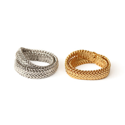 Double stacked ring - BEUPFORLIFE.com