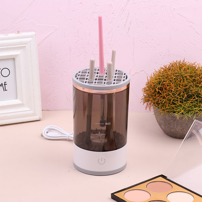 Women's Eye Shadow Makeup Brush Cleaner Machine w/ USB Charging - BEUPFORLIFE.com