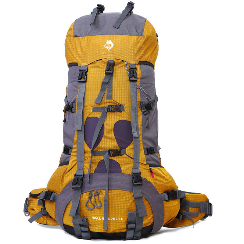 Nylon Heavy Duty Mountaineering Backpack BEUPFORLIFE.com