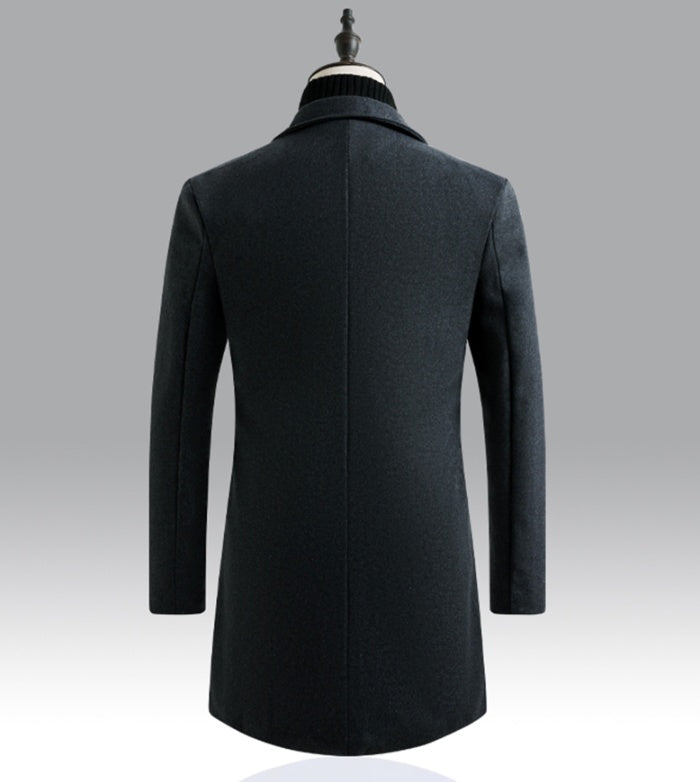 Men's Long Trench Coat Be Up For Life