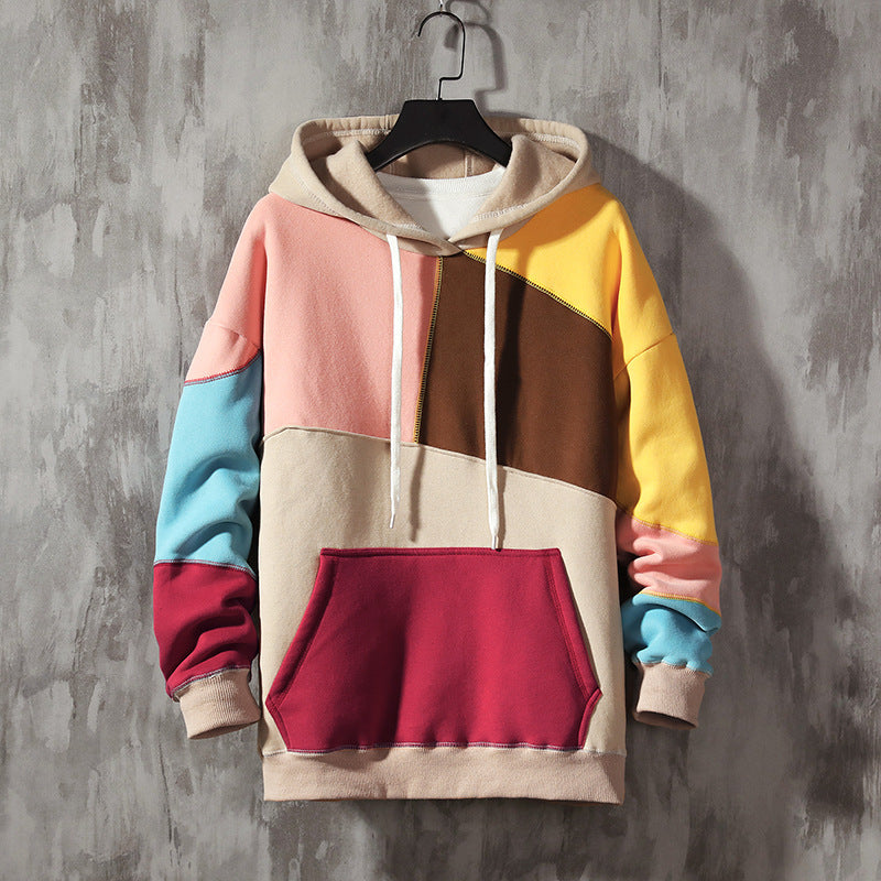 Fleece-lined Thick Casual Hoodie Be Up For Life