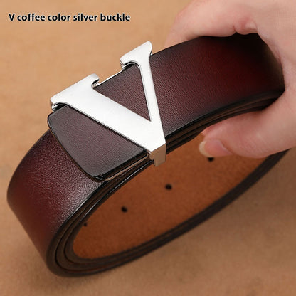 Genuine Leather V Belt