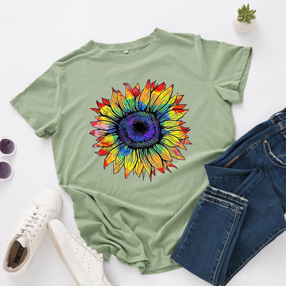 Sunflower T-Shirt - BEUPFORLIFE.com