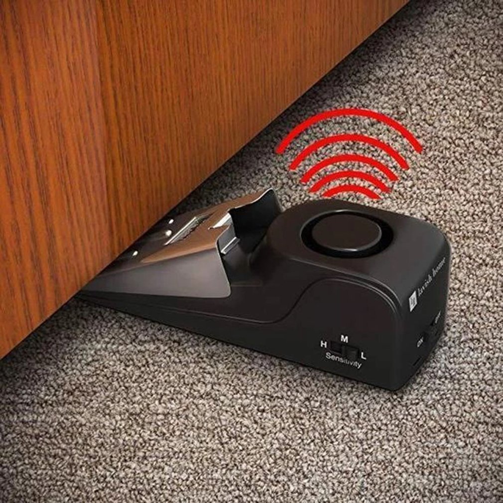 Door Stop Safety Alarm for Home, Dormitory, or Hotel Be Up For Life