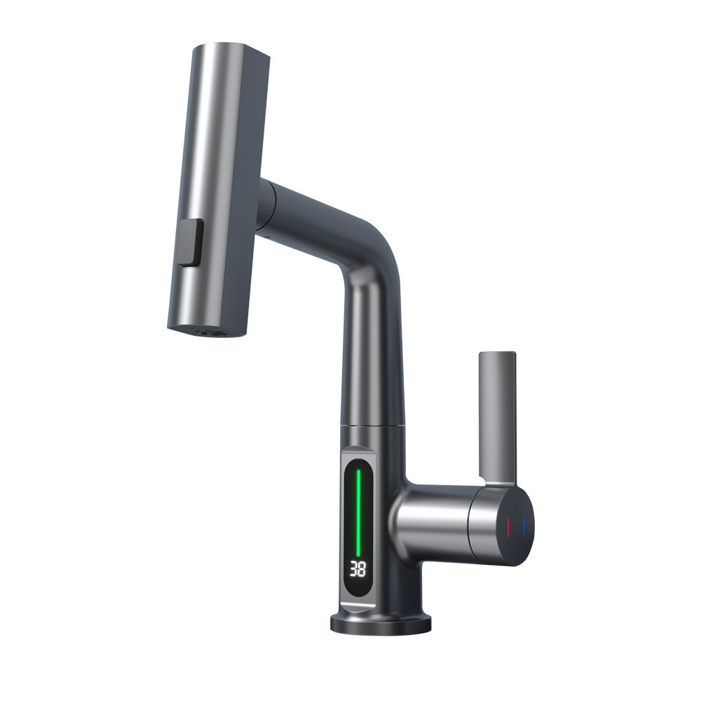 Digital Display Faucet w/ Rotation Be Up For Life