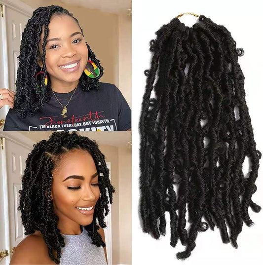 Butterfly Curvy Crochet African Hair Extension Be Up For Life