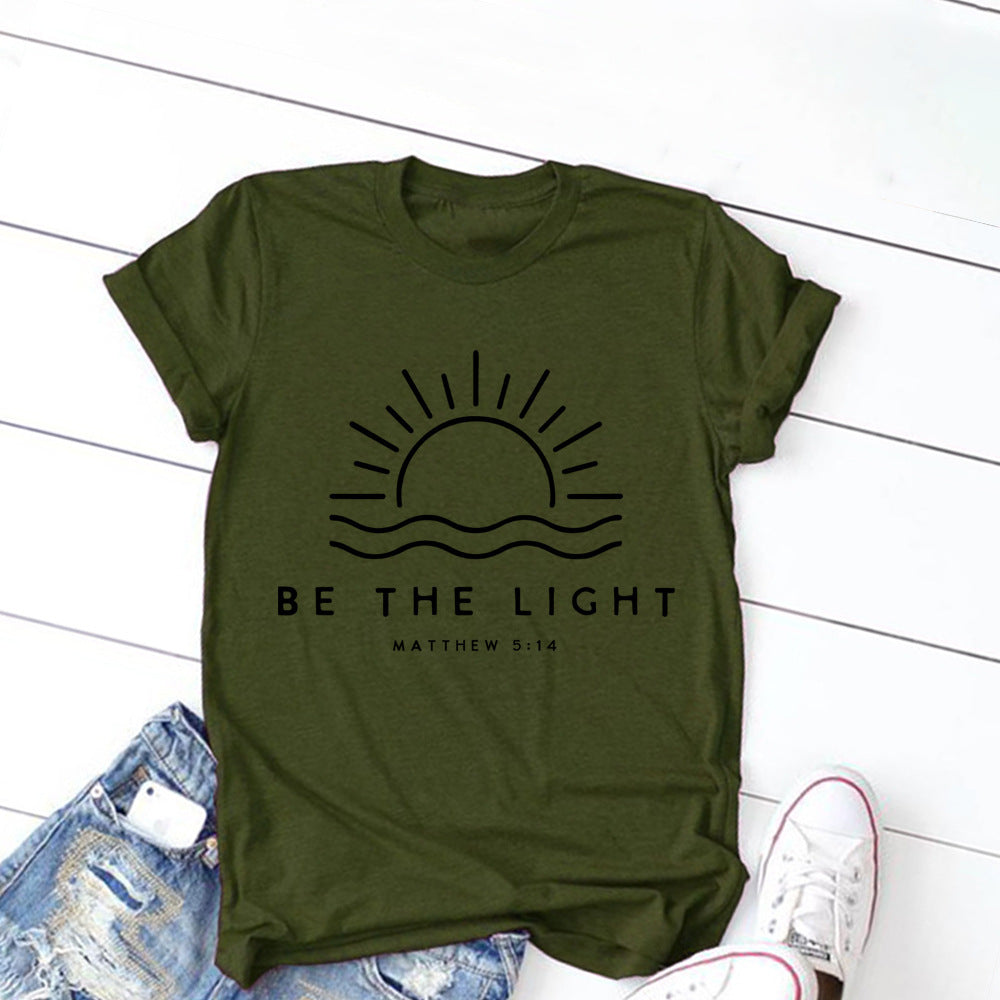 Be The Light T-shirt - BEUPFORLIFE.com