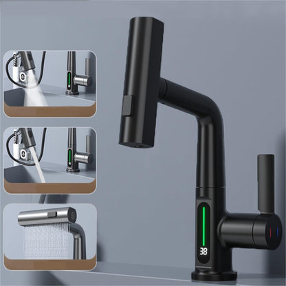 Digital Display Faucet w/ Rotation Be Up For Life