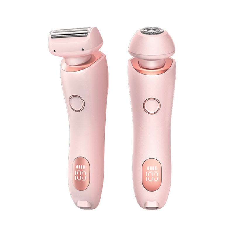 2 In 1 USB Rechargeable Body Hair Remover for Face, Legs, Armpit, and Bikini - BEUPFORLIFE.com