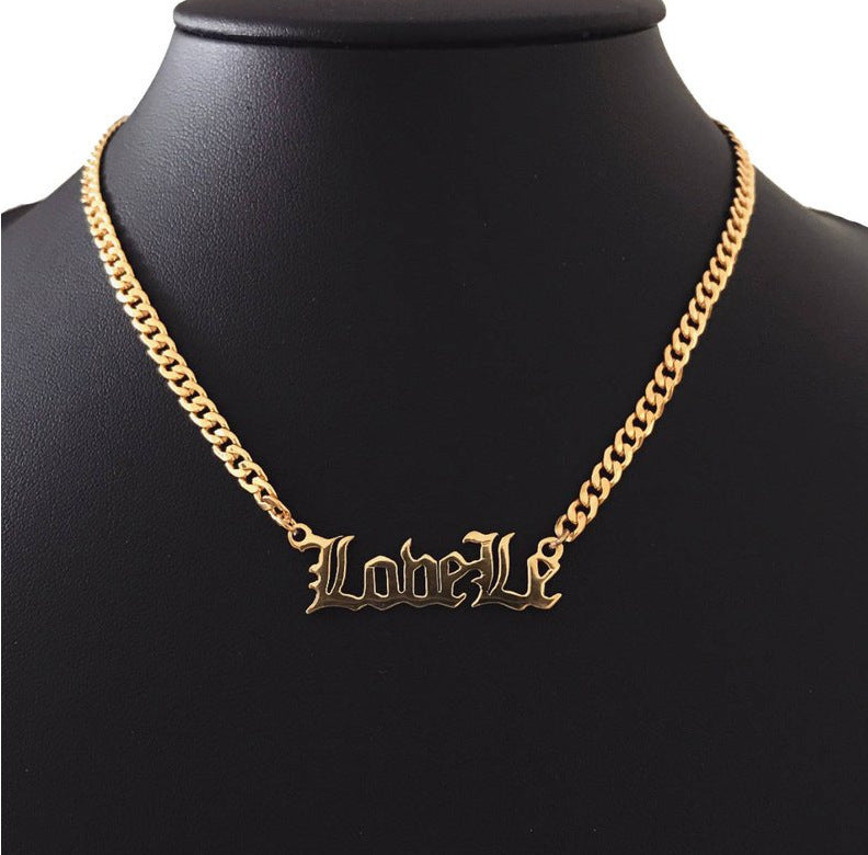 Name plate necklace - BEUPFORLIFE.com