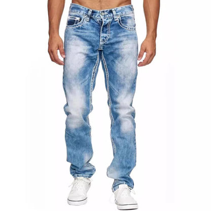 Straight Men's Jeans - BEUPFORLIFE.com