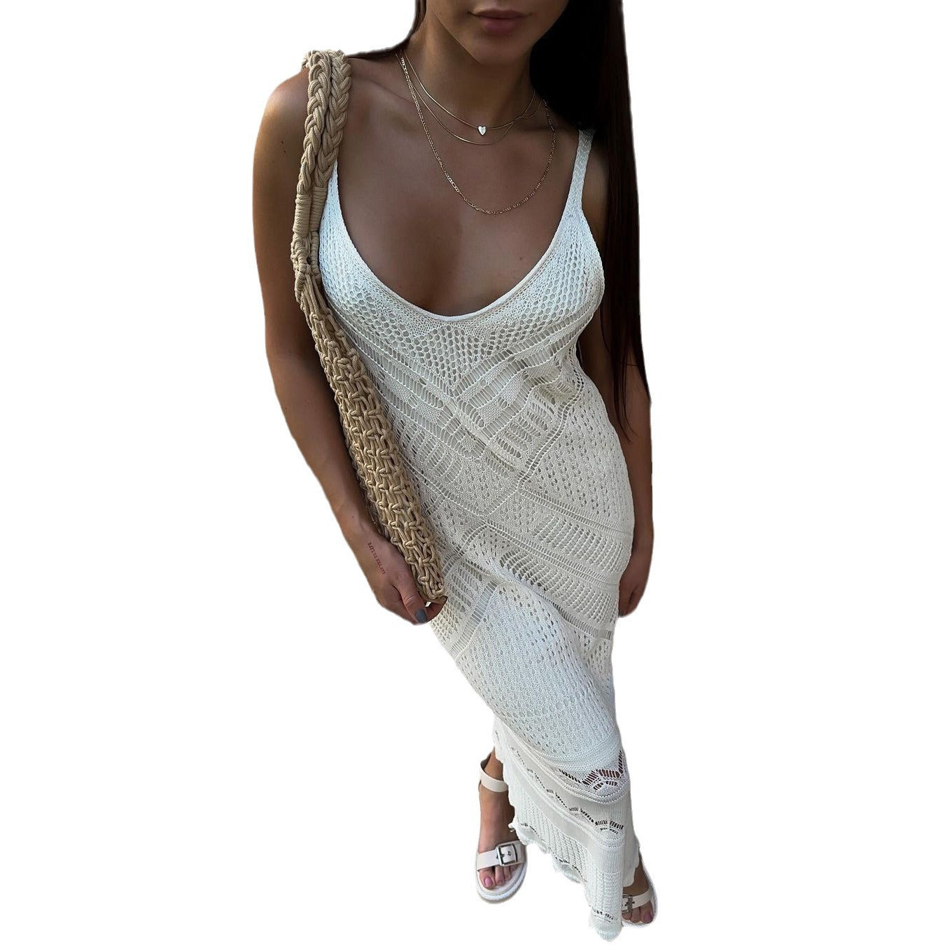 Knitted Long Tight Dress - BEUPFORLIFE.com