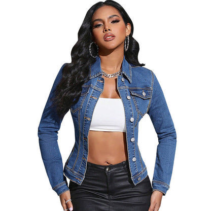 Long Sleeve Denim Jacket BEUPFORLIFE.com