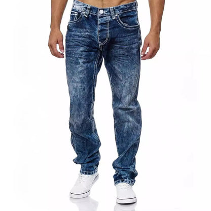 Straight Men's Jeans - BEUPFORLIFE.com