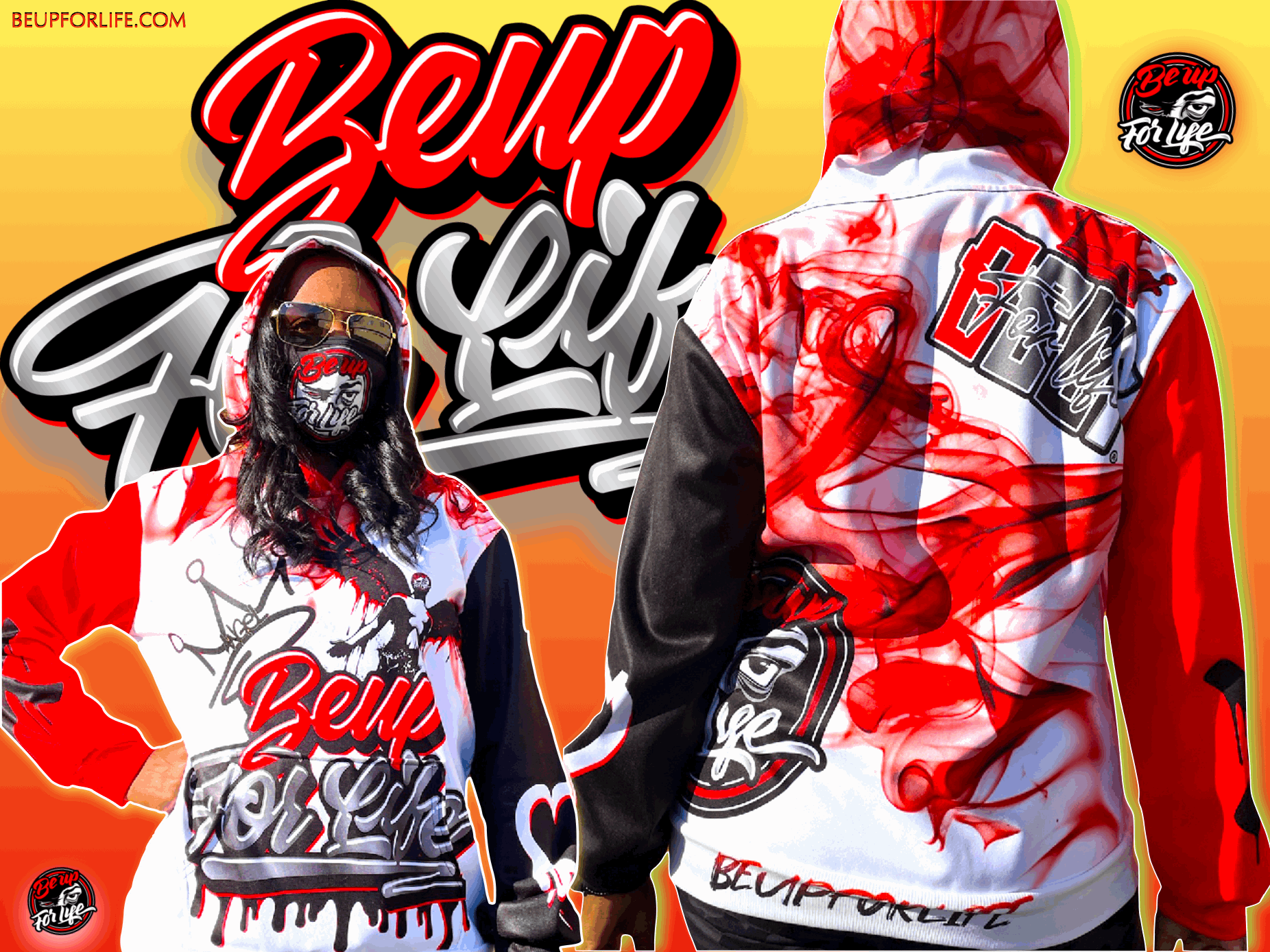 BE UP Sublimated Hoodie