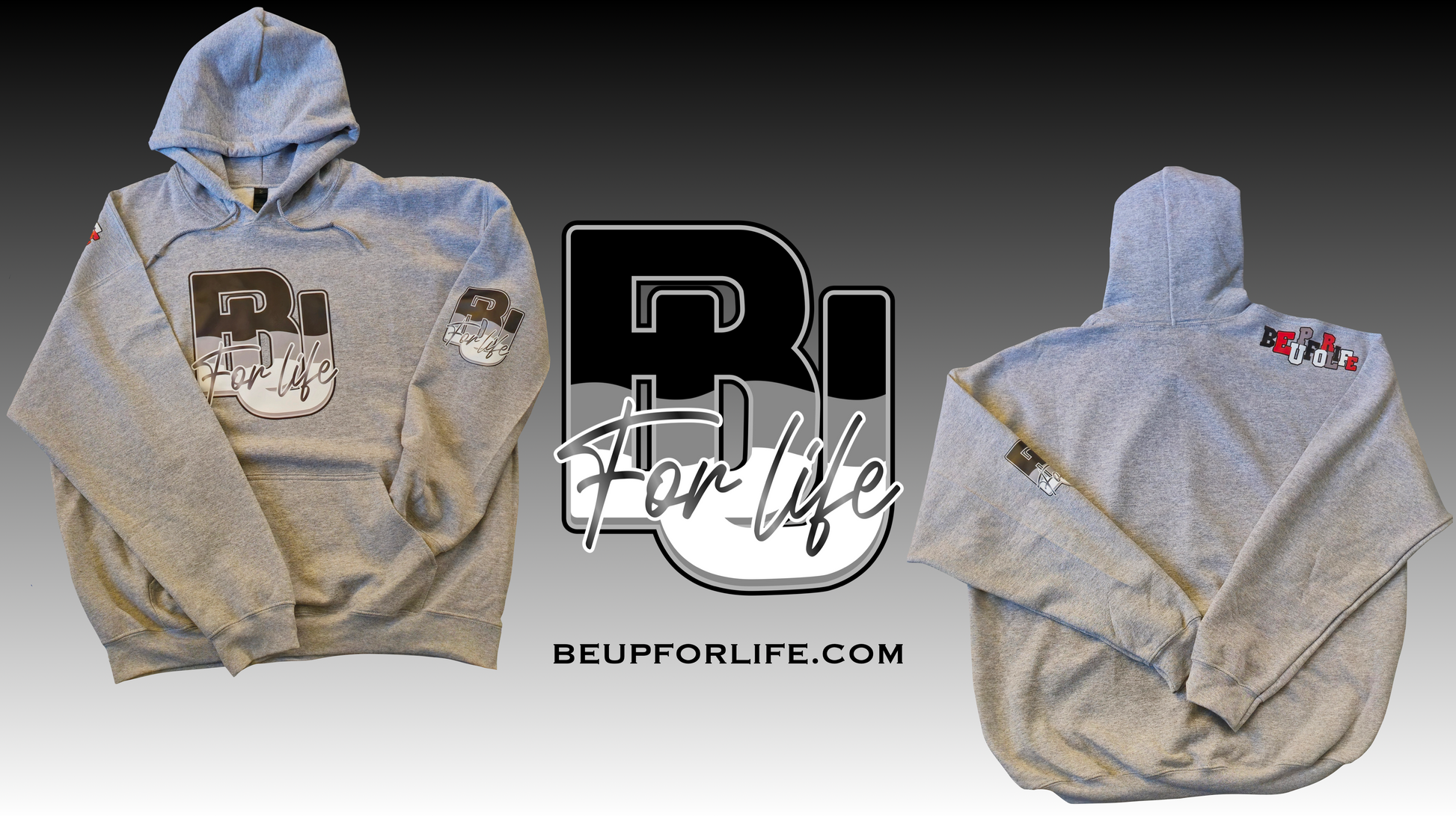 Be Up For Life Hoodie BEUPFORLIFE.com