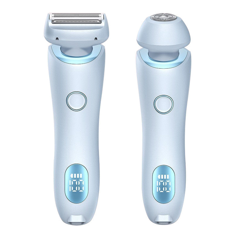 2 In 1 USB Rechargeable Body Hair Remover for Face, Legs, Armpit, and Bikini - BEUPFORLIFE.com