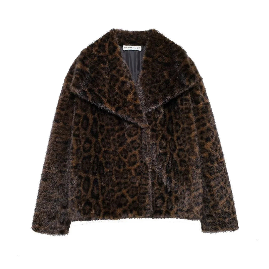 Women's Faux Fur Fluffy Jacket Be Up For Life