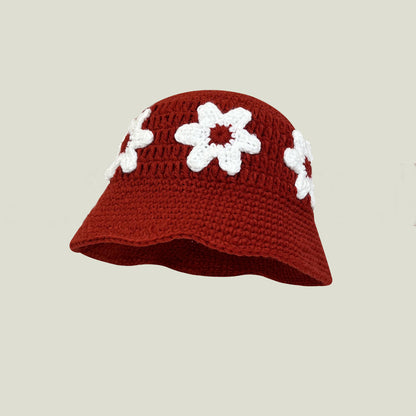 Handmade Crocheted Flower Bucket Hat Be Up For Life