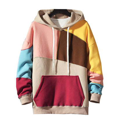 Fleece-lined Thick Casual Hoodie Be Up For Life