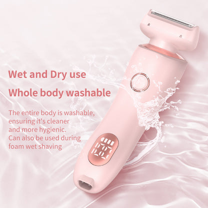 2 In 1 USB Rechargeable Body Hair Remover for Face, Legs, Armpit, and Bikini - BEUPFORLIFE.com