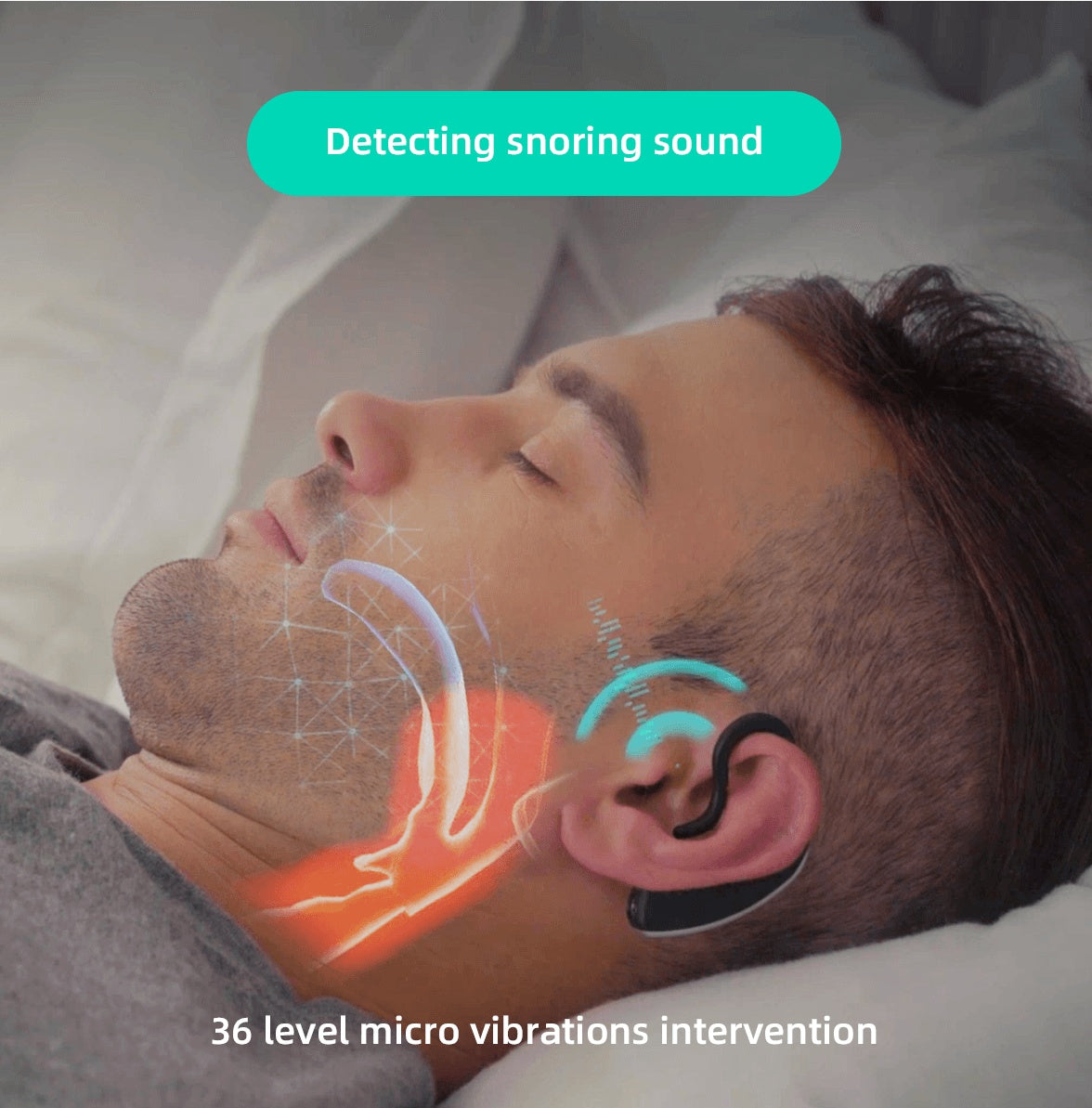 24 Hour Bluetooth Anti-snoring Device - BEUPFORLIFE.com