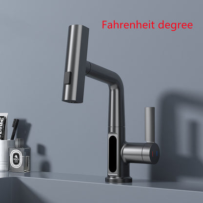 Digital Display Faucet w/ Rotation Be Up For Life