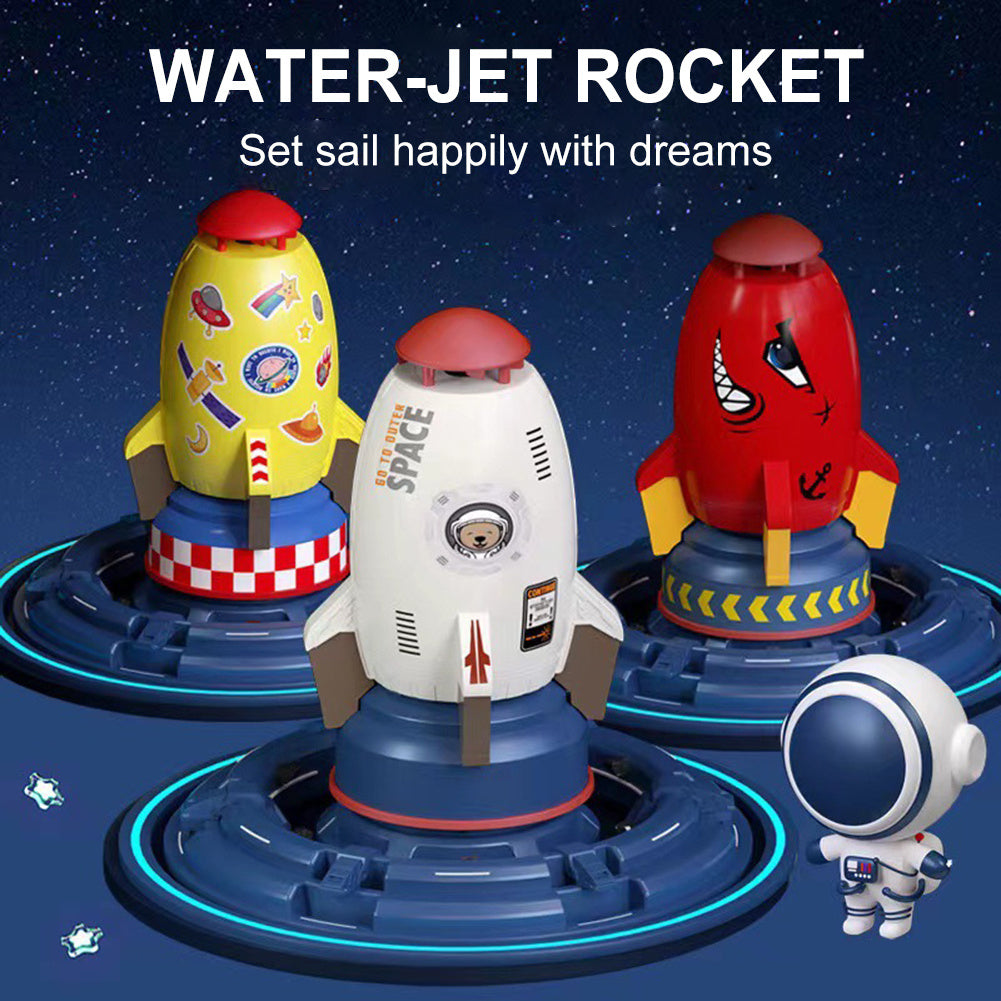 Outdoor Rocket Water Pressure Lift Sprinkler Toy - BEUPFORLIFE.com