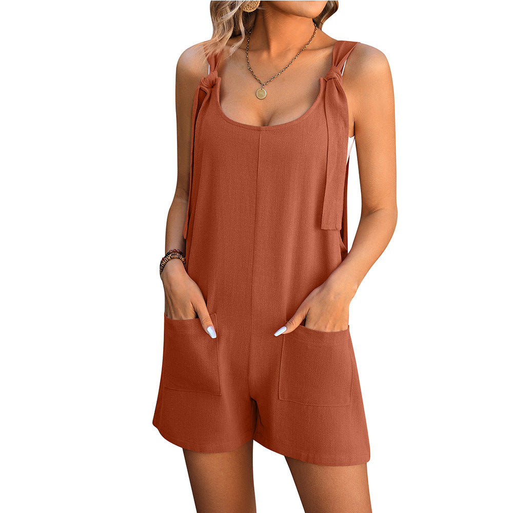 Summer Jumpsuit w/ Pockets - BEUPFORLIFE.com