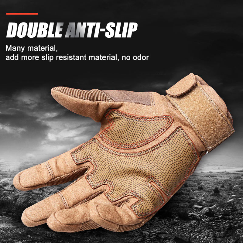 Military Tactical Gloves w/ Knuckle Guard Be Up For Life